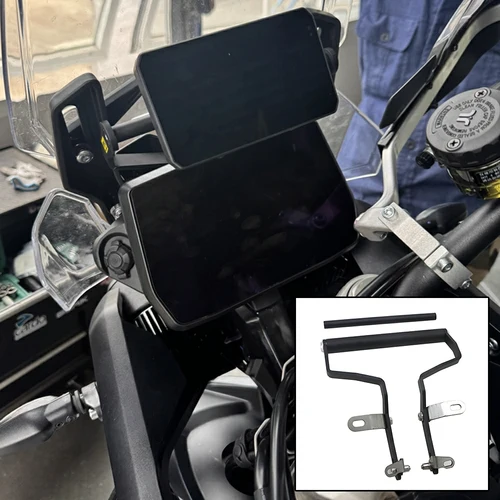 Nuevo para Tiger 900 GT Pro/Rally Pro Tiger 900 GT Tiger900 2024 2025 soporte de navegación para motocicleta soporte de teléfono soporte de placa GPS