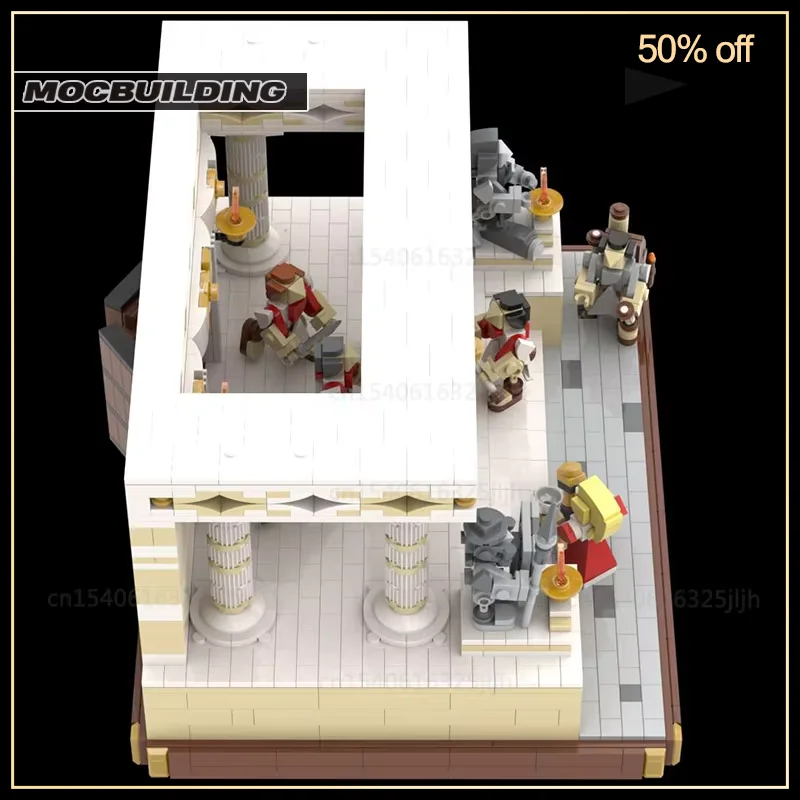 UCS العمارة القلعة الشهيرة MOC اللبنات قصر جمع التكنولوجيا الطوب لتقوم بها بنفسك تجميع نموذج عرض اللعب هدية عيد الميلاد #1