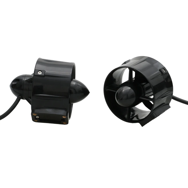 12V-24V 140W M060 ROV propulsor submarino Motor sin escobillas de rotor exterior opcional 3-6S 30A ESC de doble vía para piezas de barco de cebo AUV RC