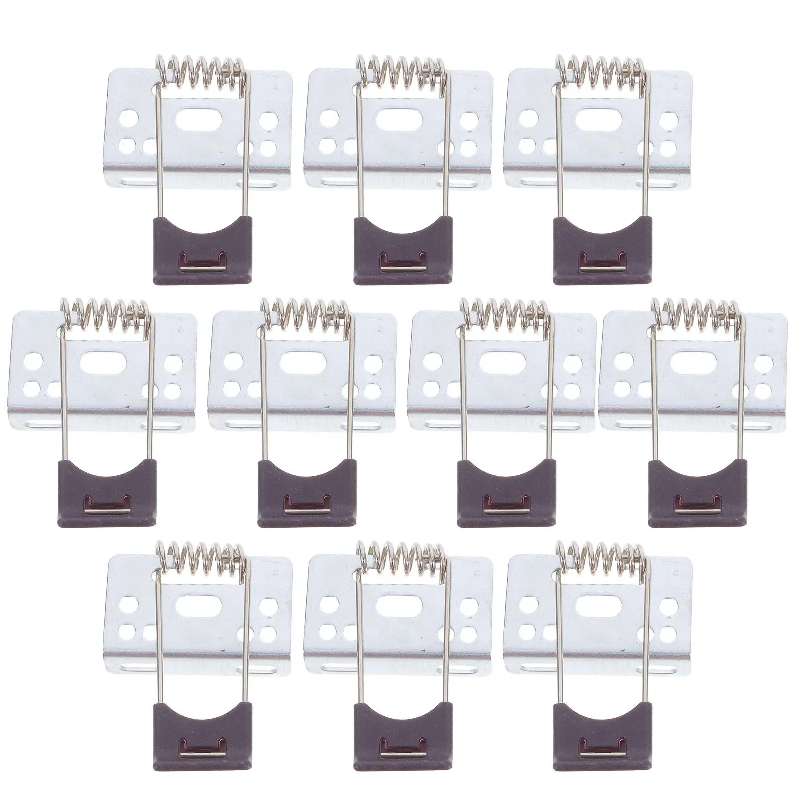 10Pcs Downlight Panel Lamp Spring Clip L Shaped Metal Recessed Light Holder Bracket Accessories for LED Ceiling Lights