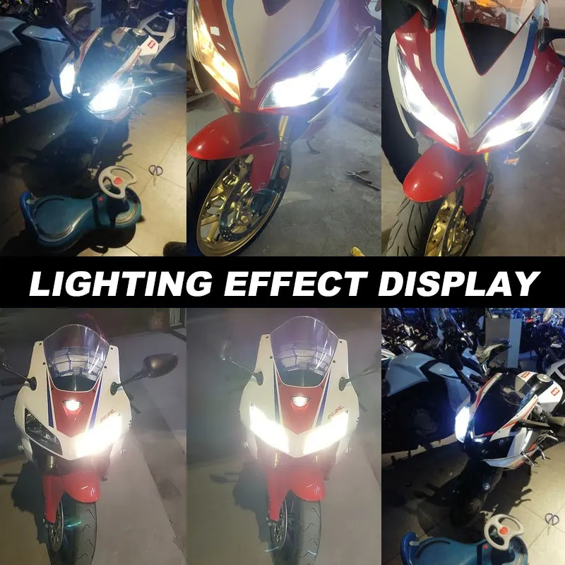 6000K H7 Led Bulbs Headlight Lamp For Honda VFR1200X VFR1200XD VFR1200F 2010 2012 2013 2016 2017 VFR 1200F 1200X