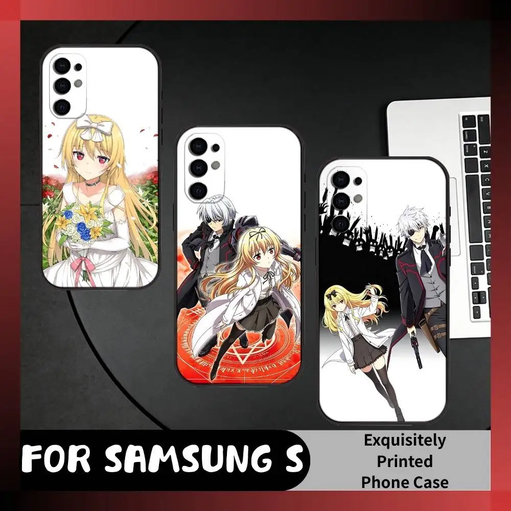 Anime A-Arifureta Hajime and Yue  Phone Case For Samsung S25,S24,S21,S22,S23,S20,Ultra,S26,Plus,Fe,Note,5G Black Cover