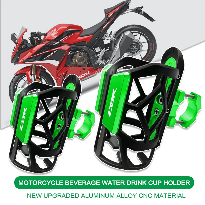 

For CBR CBR600 CBR250 CBR900RR1100XX CBRFIREBLADE Motorcycle Water Bottle Cage Drink Cup Holder Sdand Mount Accessories