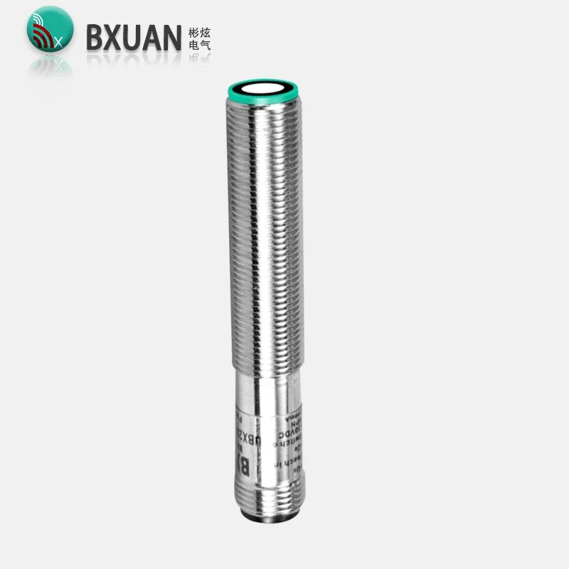 M12 Ultrasonic Proximity Switch Sensor Analog 4-20mA/0-10V Output 24V Ultrasonic Distance Sensing Switch