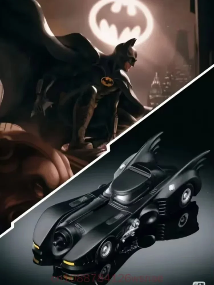 Blokees Gothan Shadows Batmobile The Dark Knight E02 Wheels 1:64 Blind Box Batman Assembled Car Model Collectible Movie Toy Goft - view 5