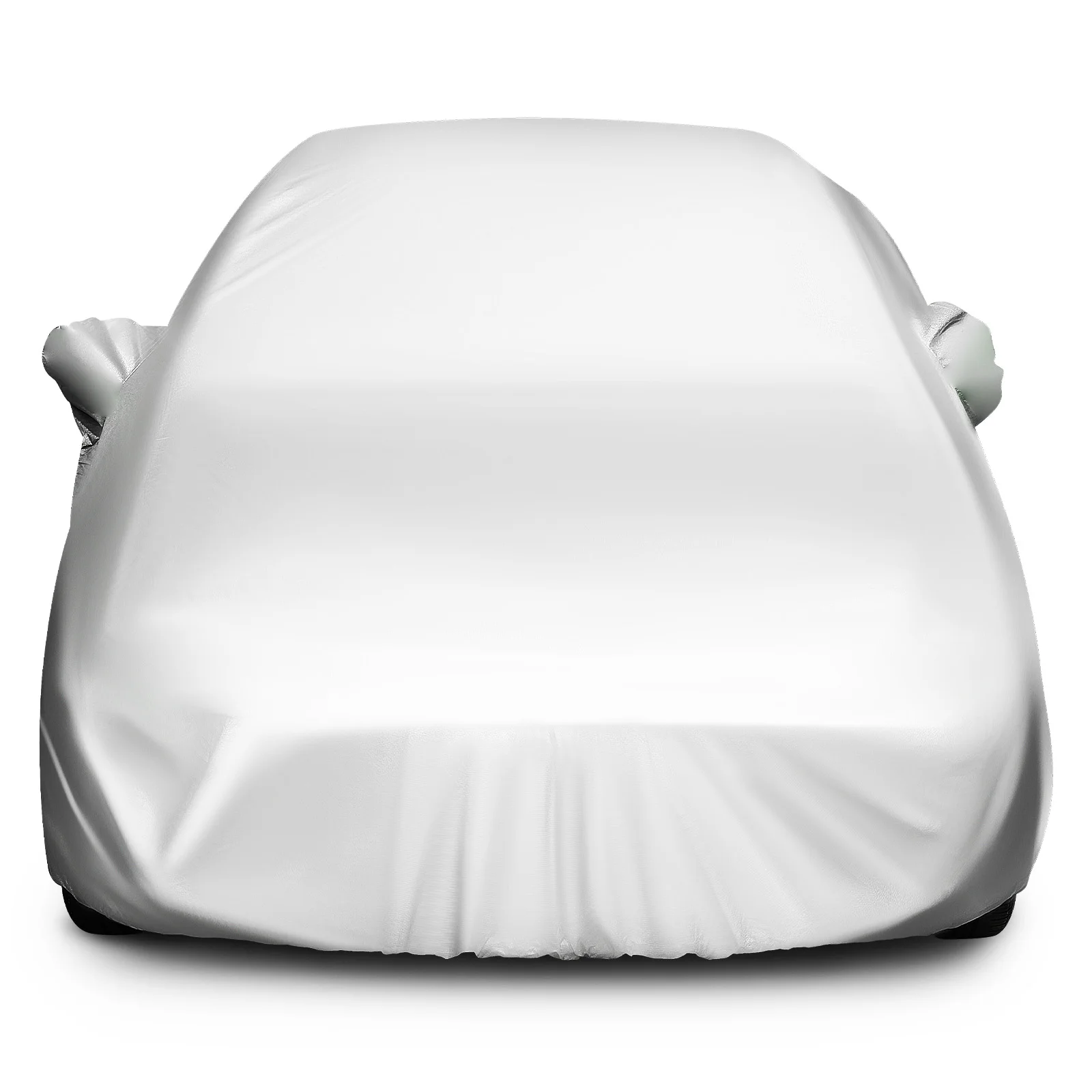 

Universal 170T Silver Coated Car Cover XL Protective Car Covers For Automobiles Sun Rain Dust Proof Vehicle