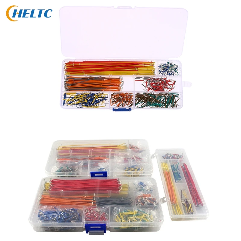 140/350/560/Pc Breadboard Jumper Wire U Shape Solderless Breadboard Jumper Cable Wire For PCB Bread Board Prototyping Circuits