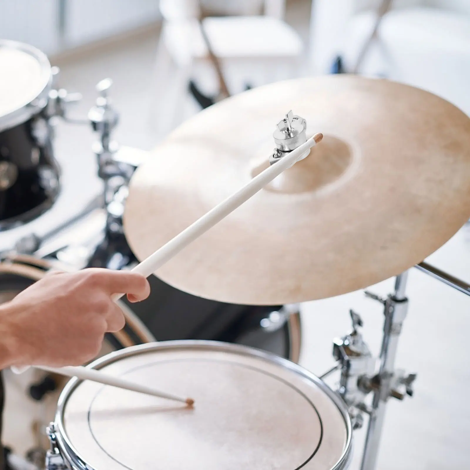 

Cymbals Repairing Part Stand Adapter Replacement Accessories Accessory Rack Drum