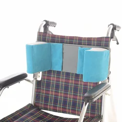 New Color Blocked Wheelchair Anti Side Pillow Position Pad Wheelchair Accessories Adjustable Wheelchair Back Cushion Support Pad