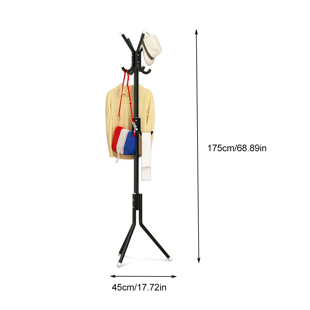 Floor Stand Coat Rack Household Metal Clothing Racks Simple Combination Clothes Hanger Clothing Display Stand Hanging Clothes