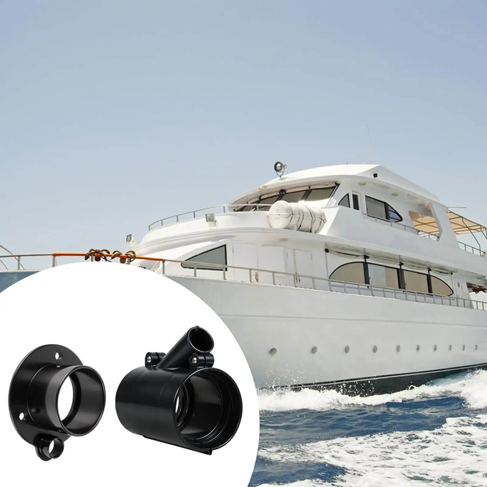 

Outboard Rigging Hose Flange Union with Port Premium Yacht Wiring Joint Professional Cable Fitting Outboard Rigging Tube