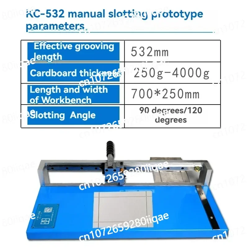 Electric V groove machine gray board slotting proofing machine gift box professional slotting cardboard density board