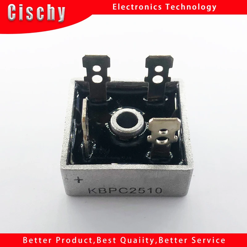 

2pcs/lot KBPC3510 KBPC2510 KBPC1510 KBPC1010 KBPC5010 KBPC606 KBPC608 KBPC610 DIP-4 Single-phase rectifier bridge 6-50A 1000V