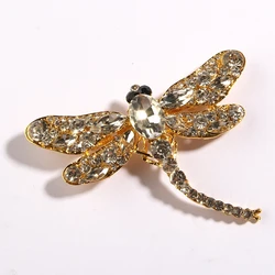 Fashion High Quality Large Vintage Dragonfly Brooches for Women Dress Scarf Brooch Pins Jewelry Accessories Gift