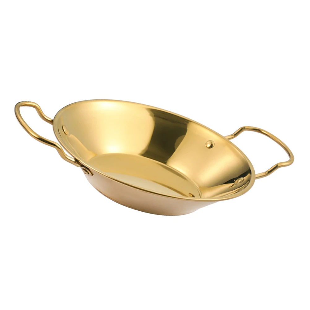 

Stainless Steel Dry Multi-Purpose Kitchen Cookware Alcohol Pot Double Ear Design Premium Material Easy Clean Polished