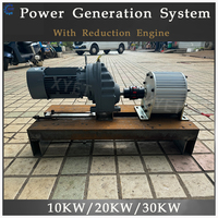 30KW 300RPM Low Speed Permanent Magnet Generator 220V 380V 3 Phase AC Alternators Use for Motor Drive Water or Wind Turbine