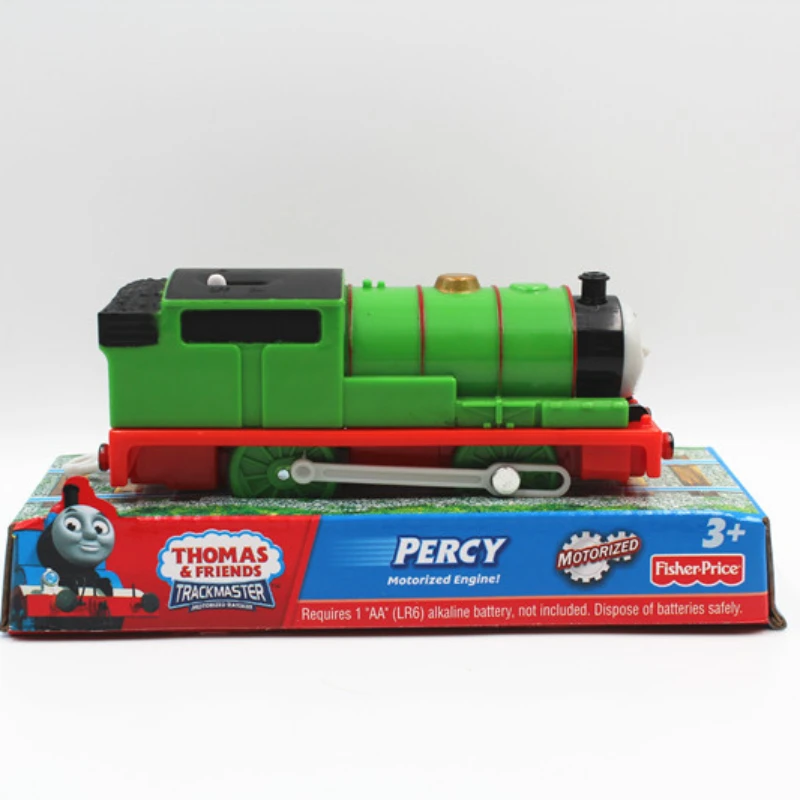 Original Thomas und Freunde Track master Zug elektrische Spur Eisenbahn Druckguss Percy Skarloey Rakete Dennis Kinderspiel zeug für Jungen Geschenk