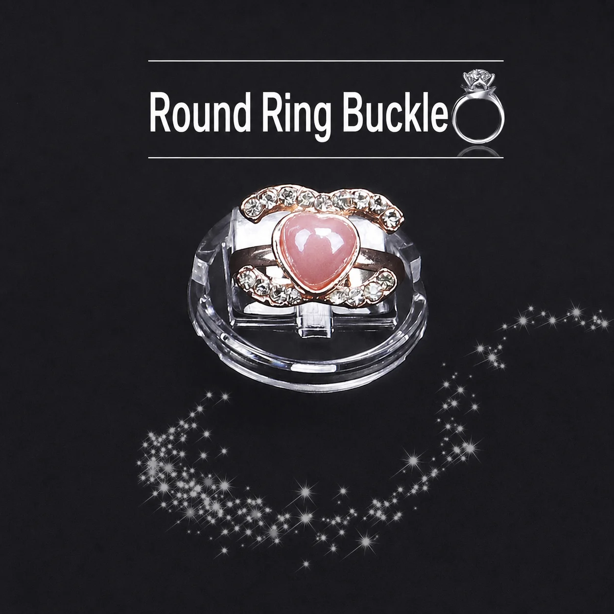 Acrylic Jewelry Display Stand Lightweight Ring Showcase Holder Jewelry Organization Prop Transparent For Ring Photography Retail