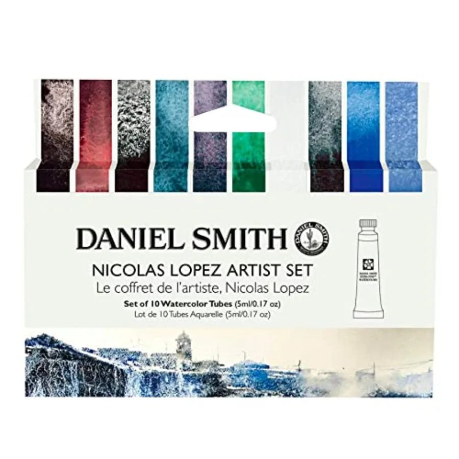 

Transparent Watercolor Paint Extra Fine Nicholas Lopez Artist 10 Colors 16.4 ft 5 m No. 2 285610443
