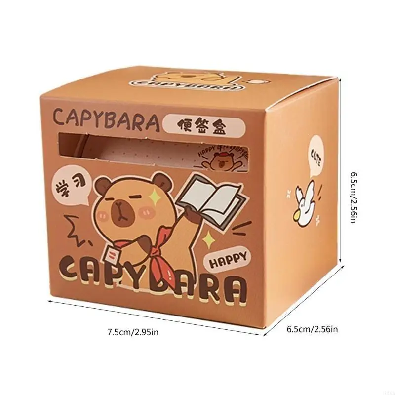 62ka 256 Blätter Cartoon Kleber Notizpolster Ausziehen Notizpapier Sticky Notepade