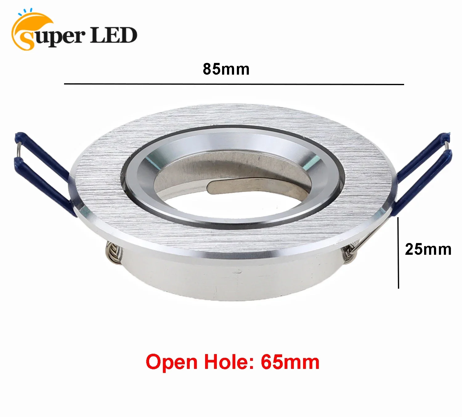 High Quality LED EyeBall COD LED Downlight Round Aluminum Spotlight 6W Eye Ball Sliver/Chrome/Golden