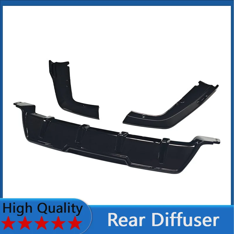 

For BMW X6 G06 2020-2025 Rear Diffuser Bumper Lips Spoiler Splitter Body Kit Accessories