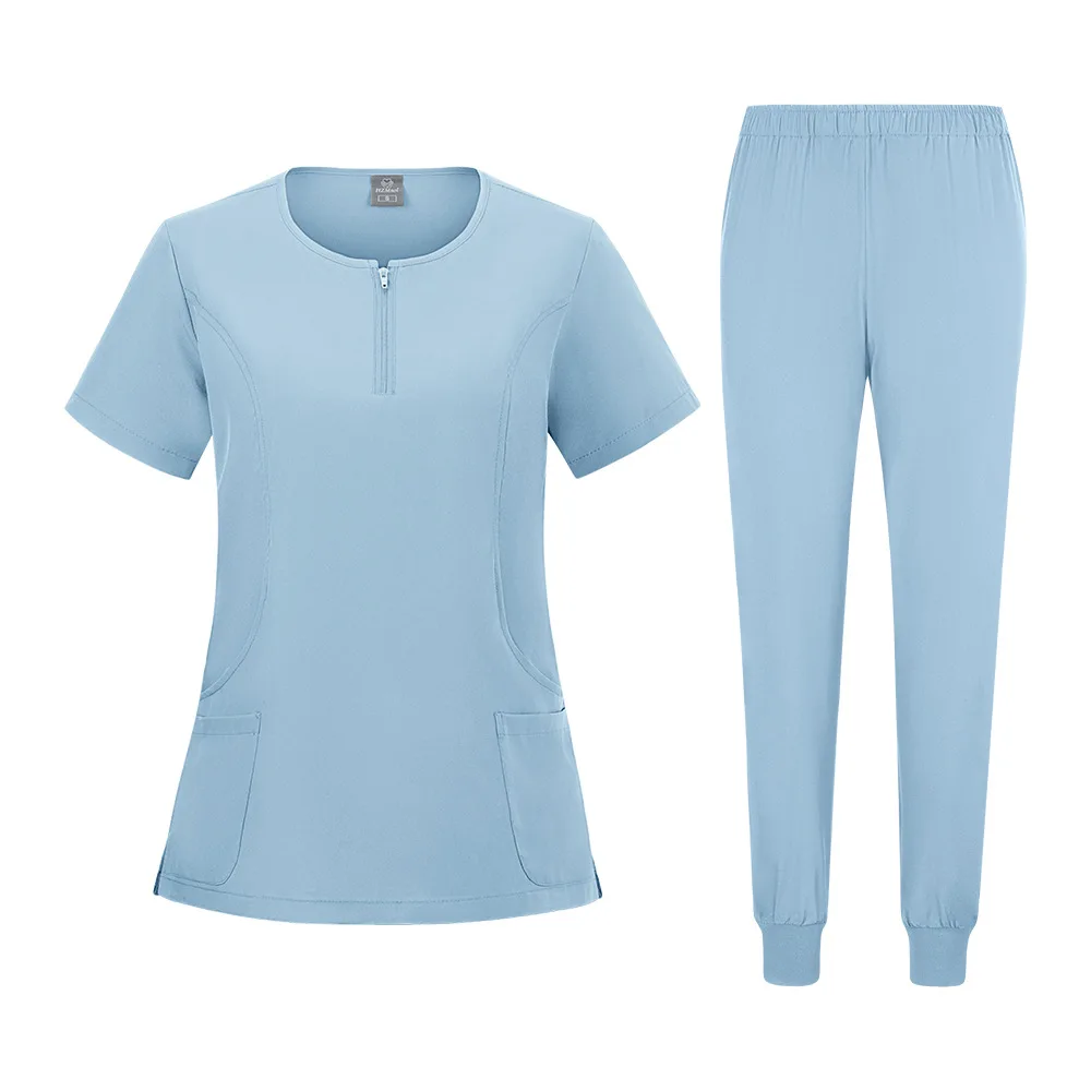 Plus Size Hospital Dental Clinic Doctor Nurse Sets Hospital Uniforms Medical Surgeon Costume Pediatric Nursing Clothes Work Suit