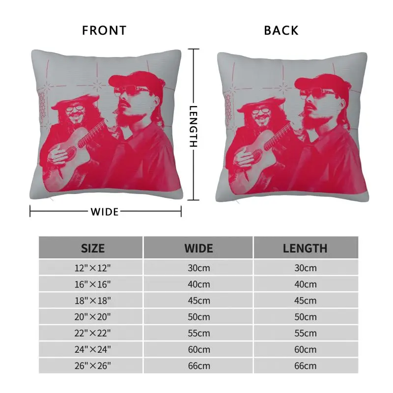 Fundas de almohada de lujo personalizadas para sofá, rapero español, Rock, Dellafuente