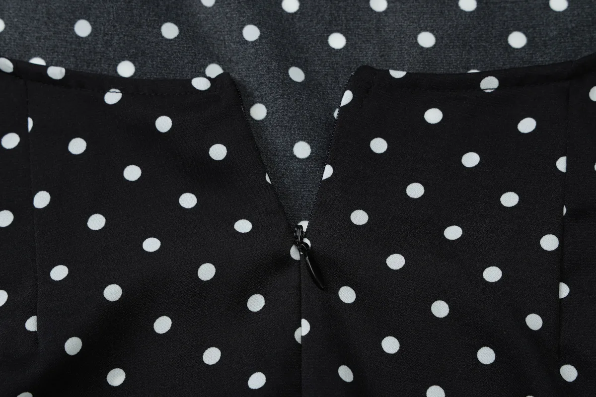 فساتين أنيقة جديدة الصيف البولكا نقطة موضة مزاجه مثير الشارع نمط Vestidos عارية الذراعين الحمالات الخامس الرقبة ملابس امرأة