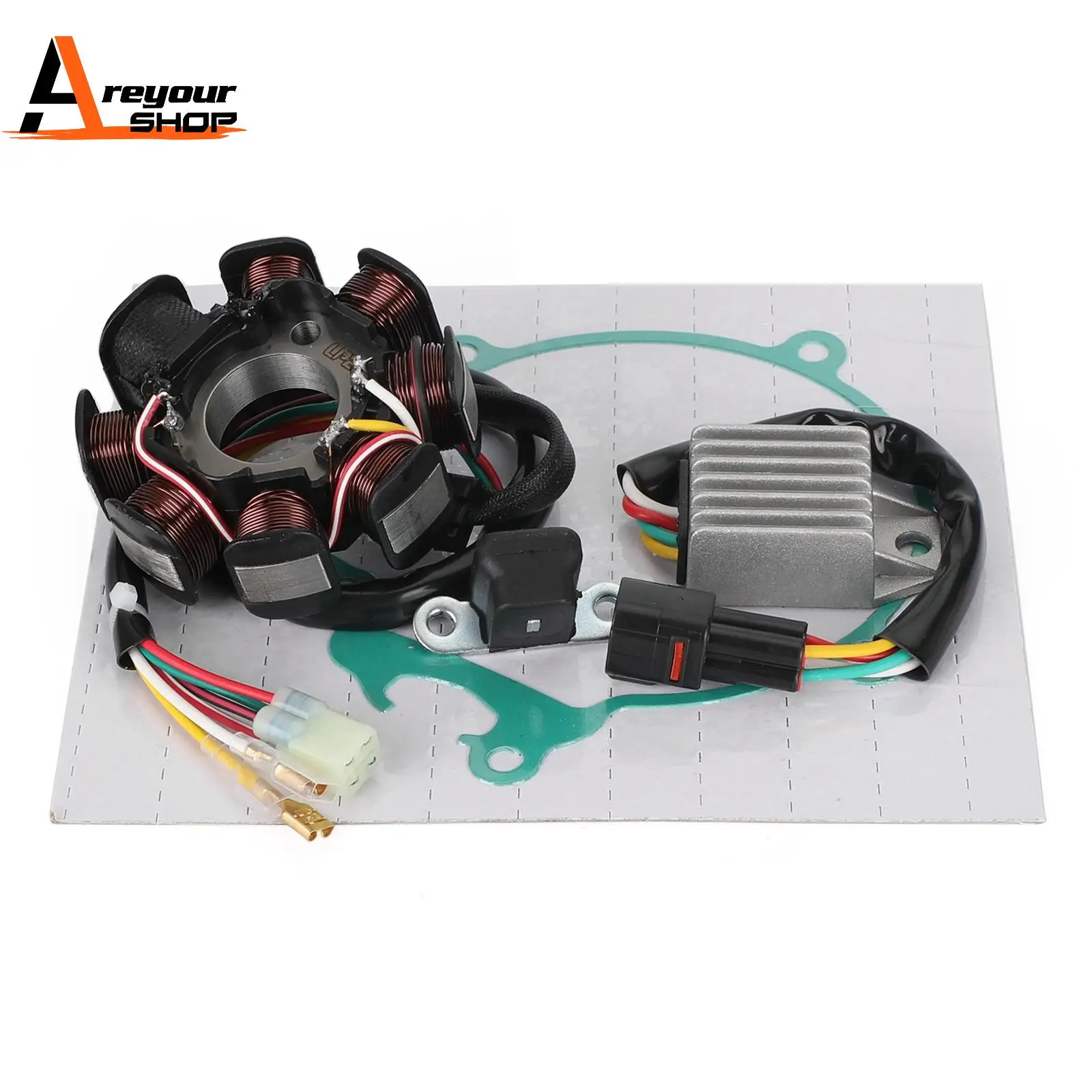 

Regulator Magneto Stator Coil Gasket for Husaberg TE 250 300 EXC XC XC-W 08-16 55139004000 55139004100