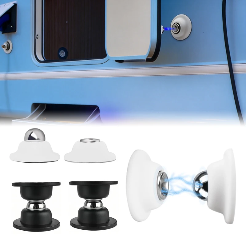 

Magnetic Door Catch RV Door Retainer RV Door Stop Retaining Catch Latch for RV Caravan Camper Motorhome Boat Door Holder