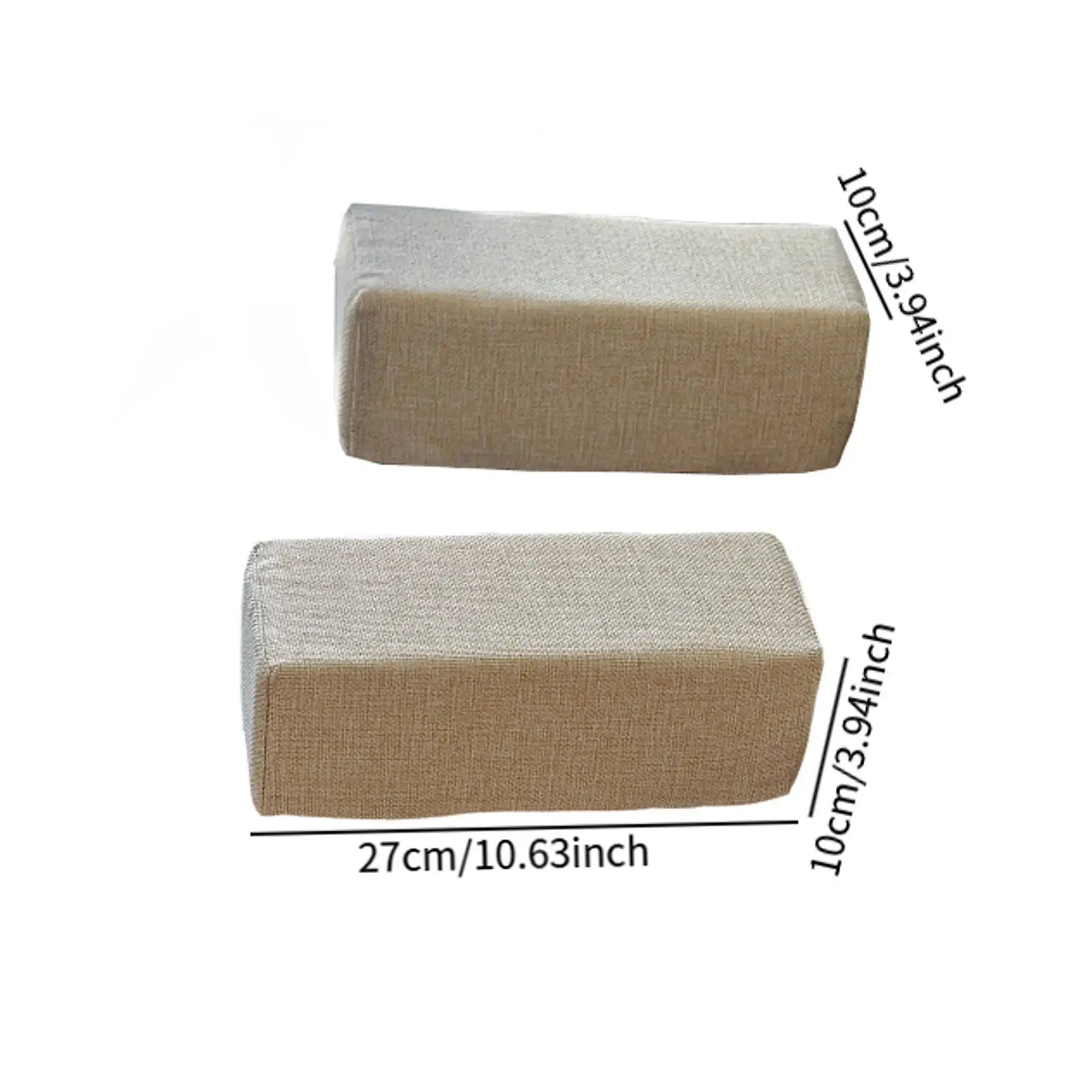 Almohadillas para reposabrazos de silla de oficina, soporte para codo, grueso, reutilizable, antideslizante, cómodo, 2 uds.