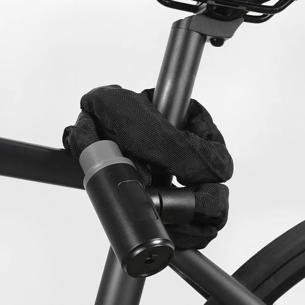 

Anti-theft Bike Lock Bicycle Lock with Zinc Alloy Core Heavy Duty Waterproof Bicycle Chain Lock with 2 for Mtb Road Mountain