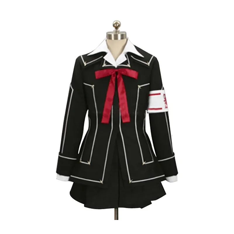 

Костюм рыцаря-вампира Йии 2021, костюм Юки Крест, белый или черный женский полный комплект, платье, униформа