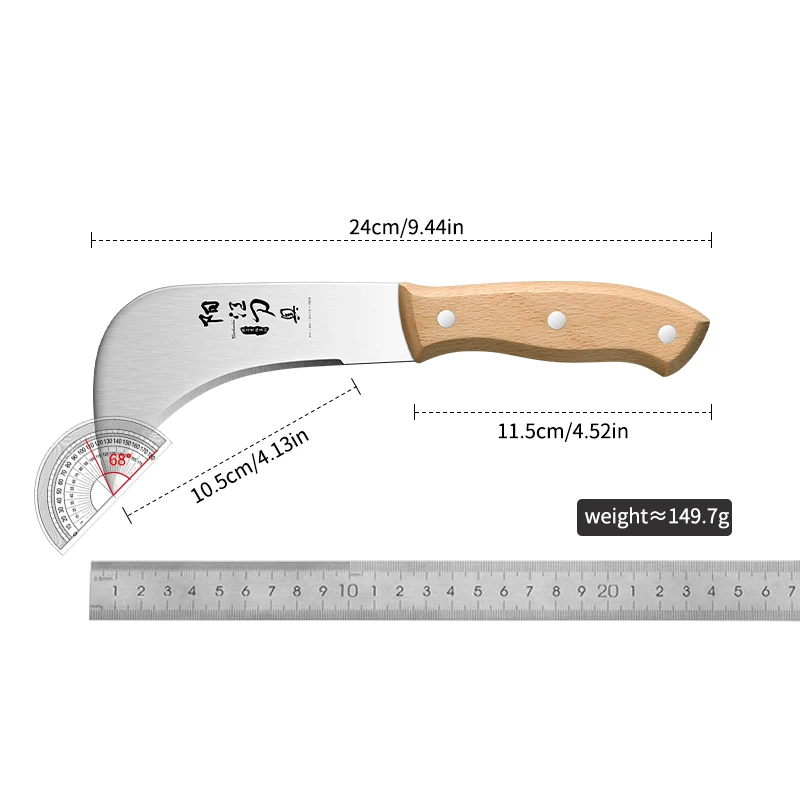 Durian opener durian opener durian special tool pineapple fruit small machete starch sausage machete FX9195