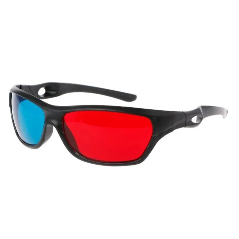 Red-Blue 3D Glasses/Cyan Anaglyph Simple 3D Glasses 3DMovie Game Kits for Various Viewing Demand 3D Movie Glasses Очки