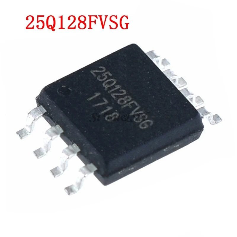 6PCS 25Q128FVSG W25Q128FVSG SOP SMD 25Q128FVSQ W25Q128FVSQ SOP-8 25Q128 SOP8 new and original IC Chipset