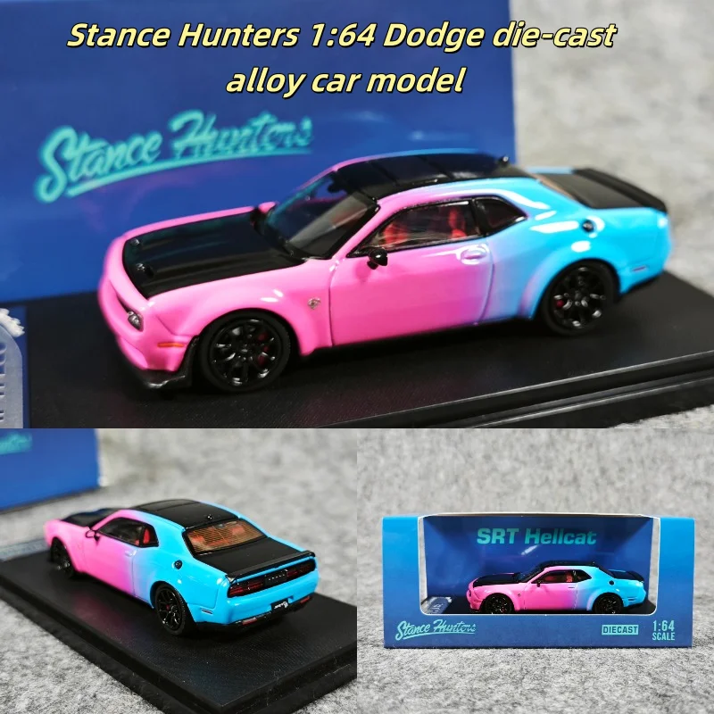 1:64 Green Devil latte art, modèle de voiture en alliage moulé sous pression, pour les adolescents jouent avec, cadeau d'anniversaire pour les enfants.