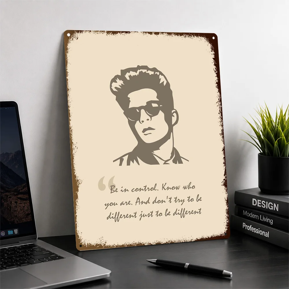 Bruno Mars Quote Aluminum Poster Personalized Metal Sign Positive Reflection Wall Art Perfect For Study Rooms Or Reading Nooks