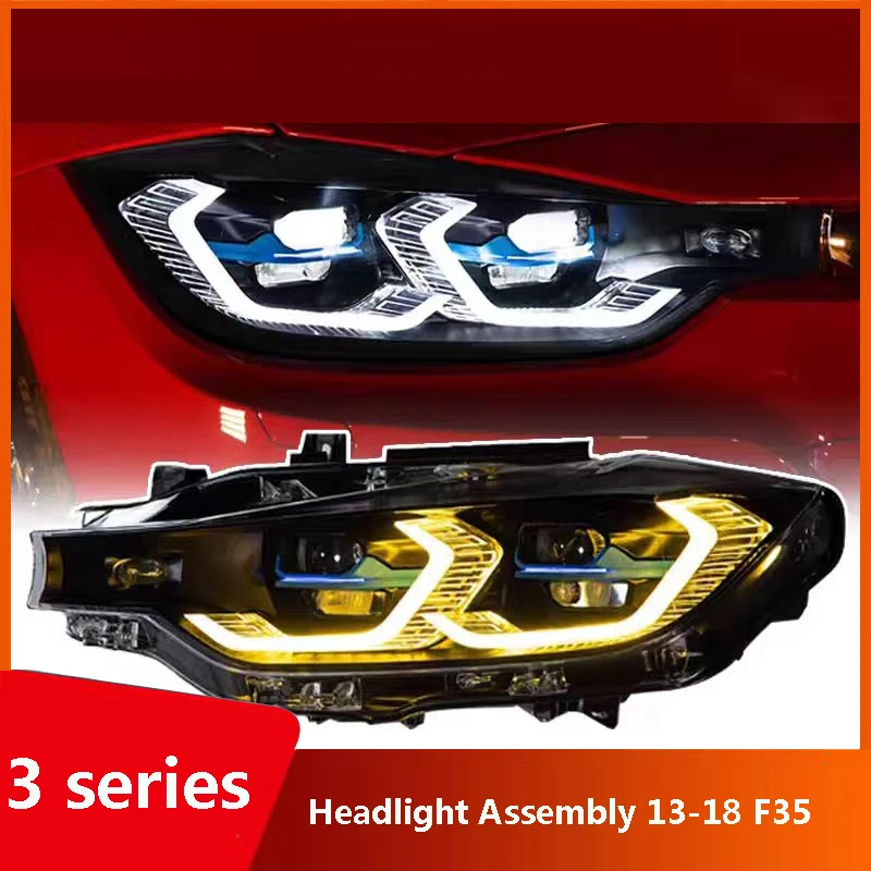 

Suitable for BMW 3 Series F30 Headlamp Assembly 13-18 F35 Modified New LED Lens Headlamp