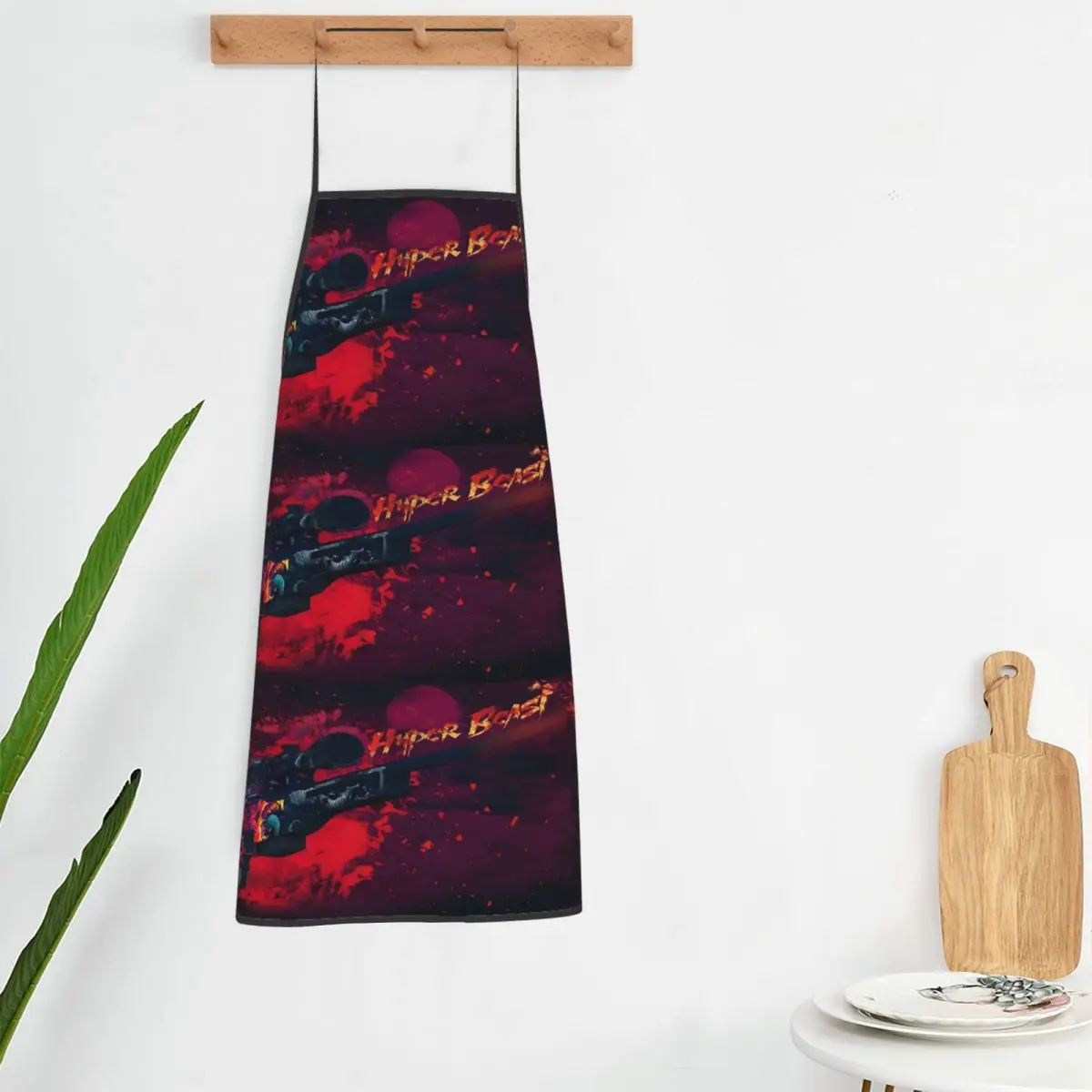 Hyper Beast Cover Photo Apron Chef Cooking Tablier Waterproof Bib Kitchen Cleaning Pinafore for Women Men Painting