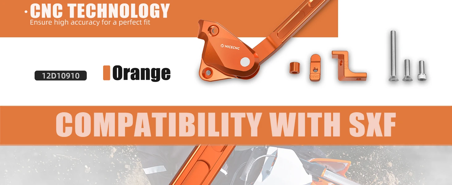 NICENC Für KTM SX-F 450 2016-2025 25MM Verstellbarer Seitenständer für KTM SX 250 SX-F 350 GasGas MC350F Husqvarna FC350 – Detail 2