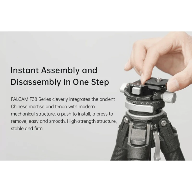 FALCAM F38 Multi-hole Quick Release Kit QR Plate Base with 1/4