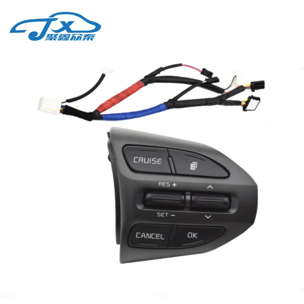 JXZT For Kia K5 Optima 2014-2015 Car Steering Wheel Buttons Car-styling Button Switch Cruise Volume Control Buttons