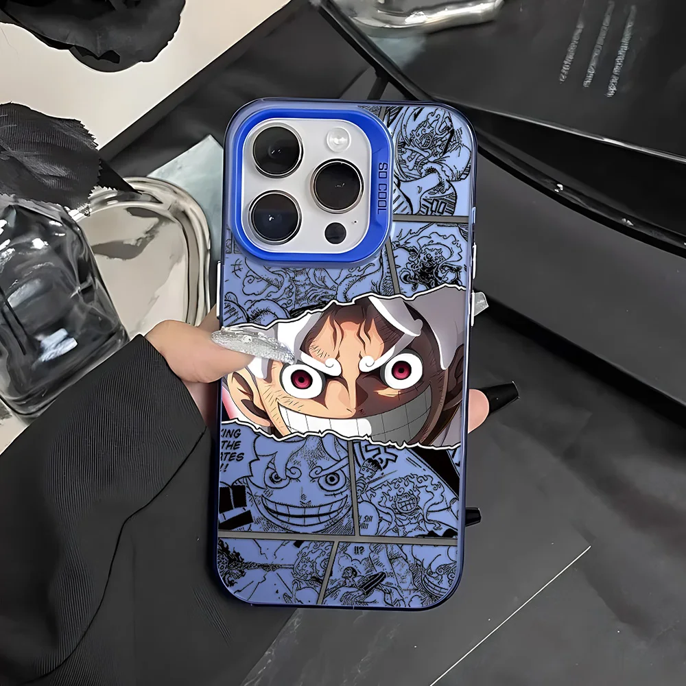 Anime LuffyS Pieces Phone Case For Samsung Galaxy S25 S24 S23 S22 S21 S20 Note20 FE Ultra Edge Plus 4G 5G O-One Matte Back Cover - náhled 5
