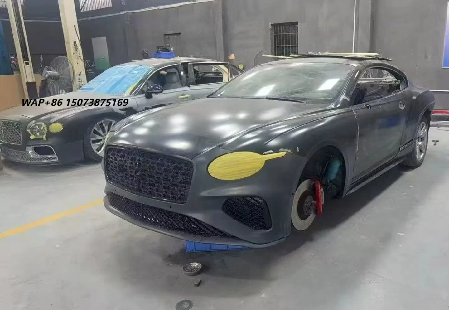 2026 New Arrival for 2004-2018 Continental GT Facelift to 2026 Mulliner Style Bodykit with LED Headlight Conversion Kit