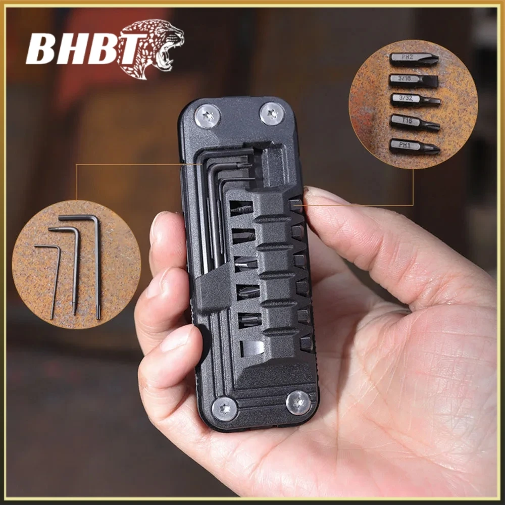 

BHBT мини-многофункциональный складной нож EDC отвертка домашний открытый инструмент для ремонта кемпинга многофункциональные подарки для мужчин
