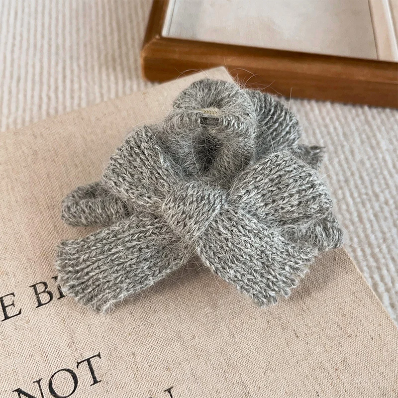 الخريف والشتاء القوس انتزاع كليب الراقية دبوس الشعر الخلفي رئيس القرش كليب جودة عالية