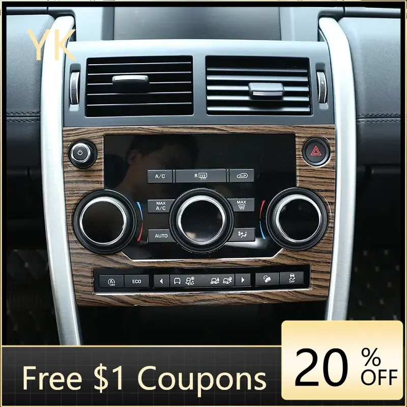 

For Land Rover Discovery Sport 2015-19 ABS Carbon Fiber Car Center Console Mode Button Frame Cover Trim Interior Car Accessories