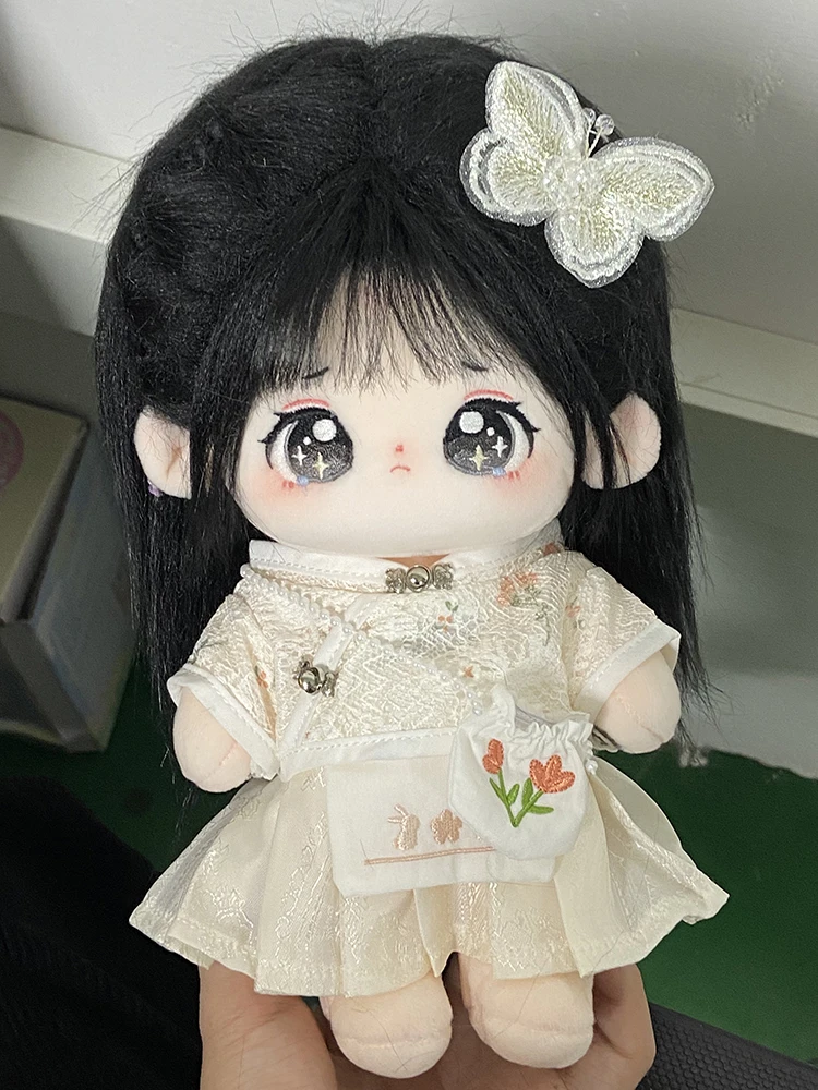 【Plush Bunny】7.87inch Cotton doll clothes 20cm girl ancient style Hanfu cheongsam clothing